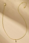 Ana Luisa Elise Delicate Solitaire Pendant Necklace In Gold