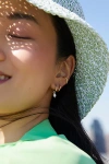 Ana Luisa Frida Huggie Hoops In Gold, Women's At Urban Outfitters