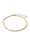 Ana Luisa Hallie Stainless Steel Gold Anklet In Gold