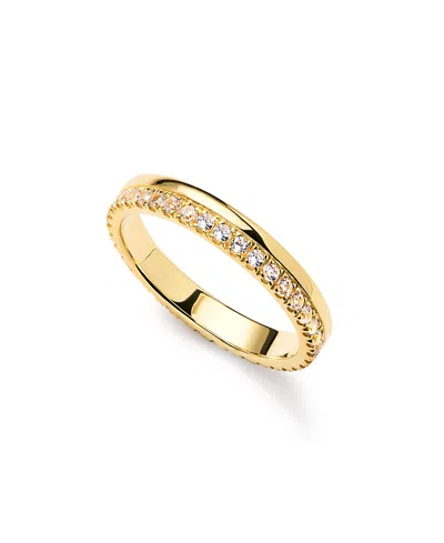 ANA LUISA GOLD BAND RING - CELINE DOUBLE