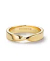 Ana Luisa Eliora Twisted Band Ring In Gold