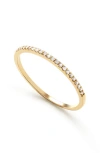 Ana Luisa 10k Gold Diamond Eternity Ring