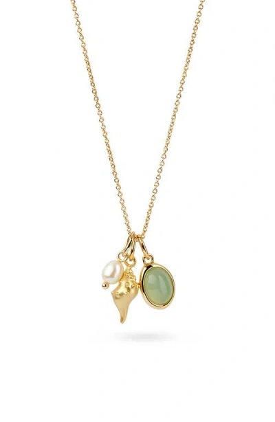 Ana Luisa Gold Charm Necklace