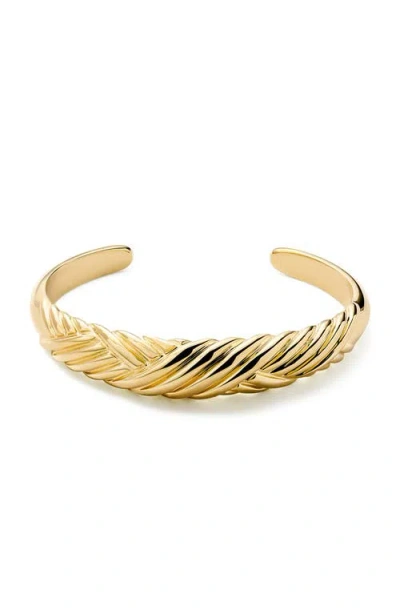 Ana Luisa Gold Cuff Bracelet