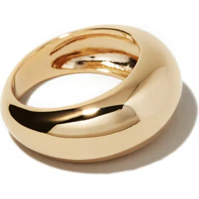 Ana Luisa Noa Domed Band Ring In Gold