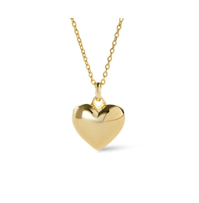 Ana Luisa Gold Heart Necklace In Pink