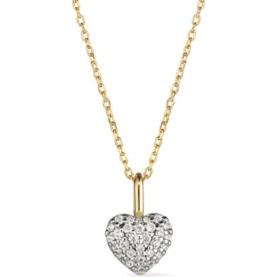 Ana Luisa Ellery Gold Heart Necklace