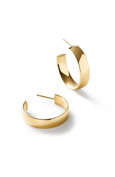 ANA LUISA ANA LUISA GOLD HUGGIE HOOP EARRINGS