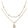 Ana Luisa 10k Gold Layered Letter Necklace In B