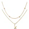 Ana Luisa 10k Gold Layered Letter Necklace In X