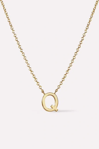 Ana Luisa Gold Letter Initial Necklace, Women's At Urban Outfitters