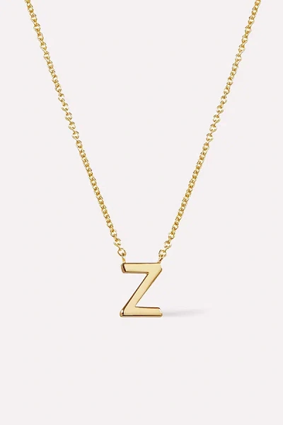 Ana Luisa Gold Letter Initial Necklace, Women's At Urban Outfitters
