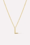Ana Luisa Gold Letter Initial Necklace, Women's At Urban Outfitters