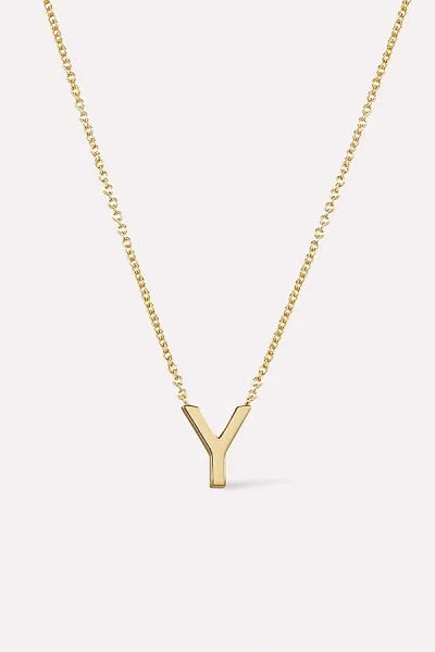 Ana Luisa Gold Letter Initial Necklace, Women's At Urban Outfitters