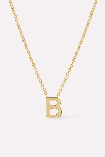 Ana Luisa Gold Letter Initial Necklace, Women's At Urban Outfitters