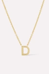 Ana Luisa Gold Letter Initial Necklace, Women's At Urban Outfitters