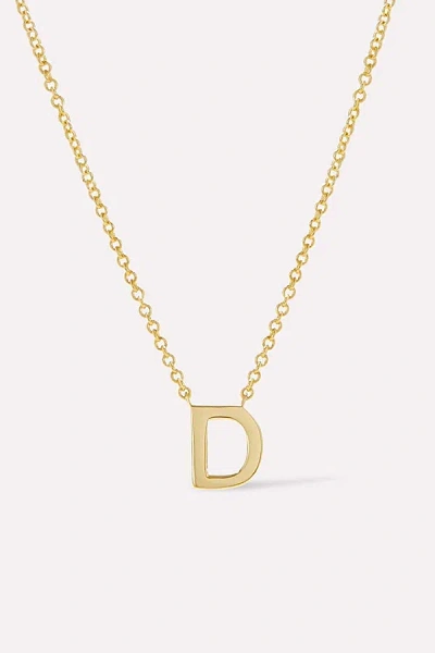 Ana Luisa Gold Letter Initial Necklace, Women's At Urban Outfitters