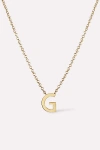 Ana Luisa Gold Letter Initial Necklace, Women's At Urban Outfitters