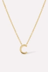 Ana Luisa Gold Letter Initial Necklace, Women's At Urban Outfitters