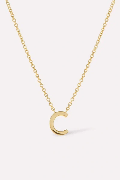 Ana Luisa Gold Letter Initial Necklace, Women's At Urban Outfitters