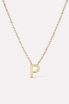 Ana Luisa Gold Letter Initial Necklace, Women's At Urban Outfitters