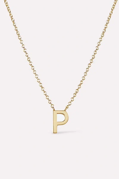 Ana Luisa Gold Letter Initial Necklace, Women's At Urban Outfitters