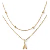 Ana Luisa 10k Gold Layered Letter Necklace In Gold