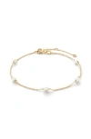 Ana Luisa Gold Pearl Bracelet In Gold