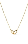 Ana Luisa Juniper Oval Link Necklace In Gold
