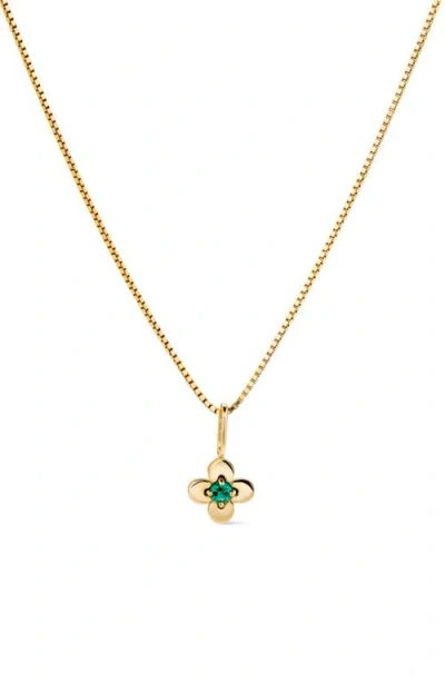Ana Luisa Solid Yellow Gold In Green