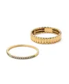 Ana Luisa Gold Ring Set - Lab Grown Diamond Galaxy Ring Set