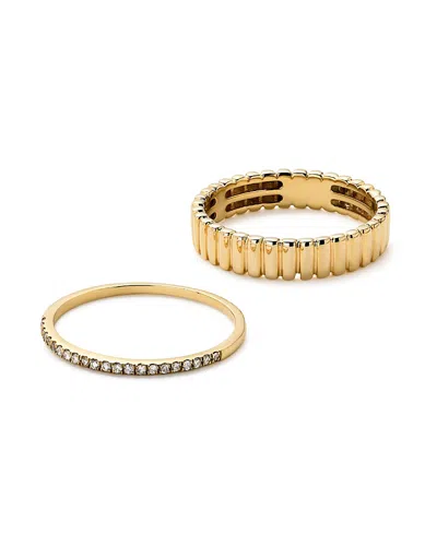 Ana Luisa Gold Ring Set - Lab Grown Diamond Galaxy Ring Set