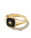Ana Luisa Gold Signet Ring In Gold