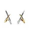 Ana Luisa Gold Sloane Stud Earrings In Multi