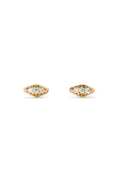 ANA LUISA ANA LUISA GOLD STUD EARRINGS