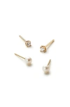 Ana Luisa Gold Stud Earrings In Gold