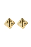 Ana Luisa Gold Stud Earrings