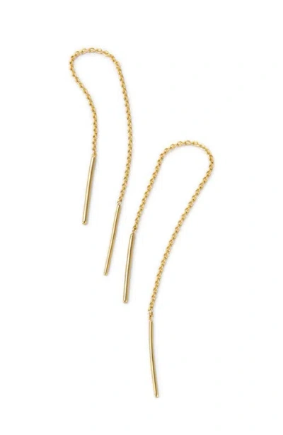 Ana Luisa Gold Threader Earrings In Neutral