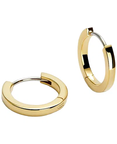 Ana Luisa Gold-plated Huggie Hoop Earrings