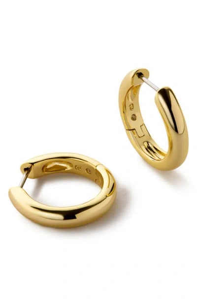 Ana Luisa Giulia Bold Huggie Hoops In Gold
