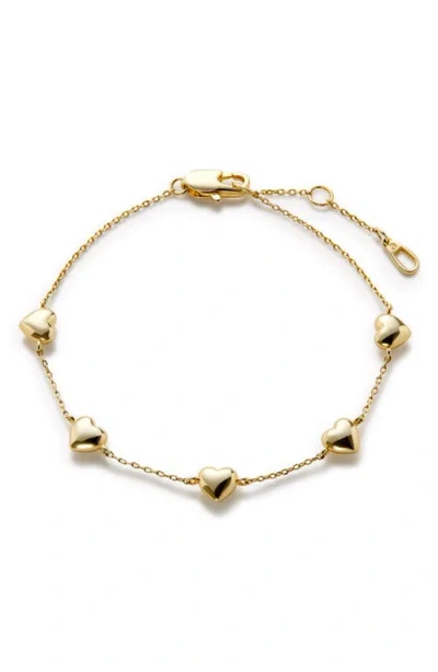 Ana Luisa Heart Bracelet In Gold