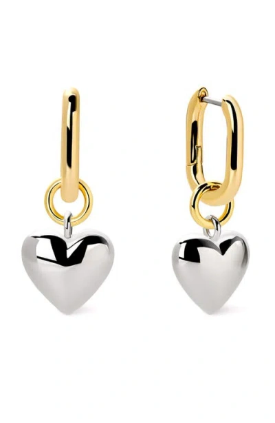 ANA LUISA ANA LUISA HEART EARRINGS