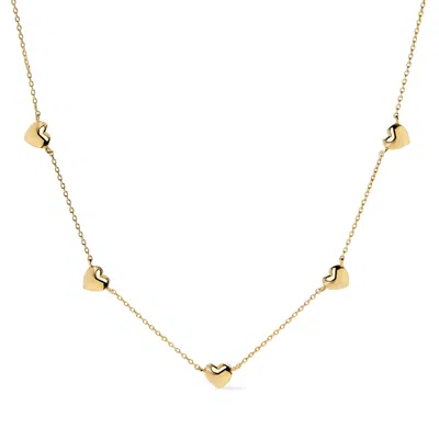 Ana Luisa Heart Necklace In Purple