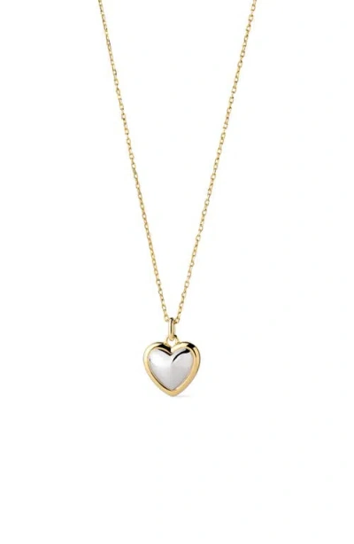 Ana Luisa Heart Pendant Necklace In Gold