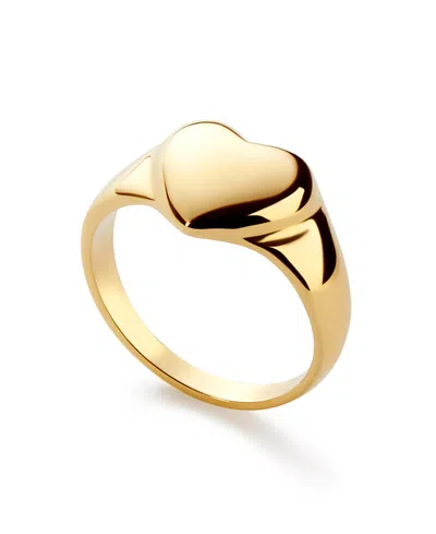 Ana Luisa Heart Ring - Isla In Gold