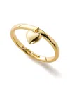 Ana Luisa Leia Heart Charm Stackable Ring