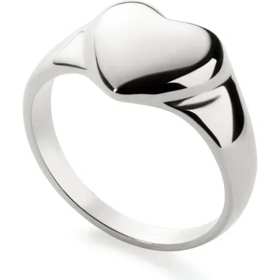 Ana Luisa Heart Ring In Silver
