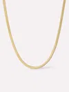 Ana Luisa Herringbone Chain Necklace