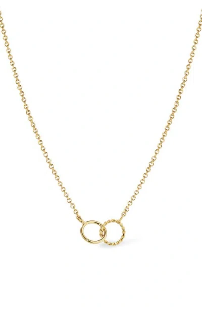 ANA LUISA ANA LUISA INTERLOCKING CIRCLES NECKLACE