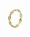 Ana Luisa Iver Anchor Chain Ring In Gold